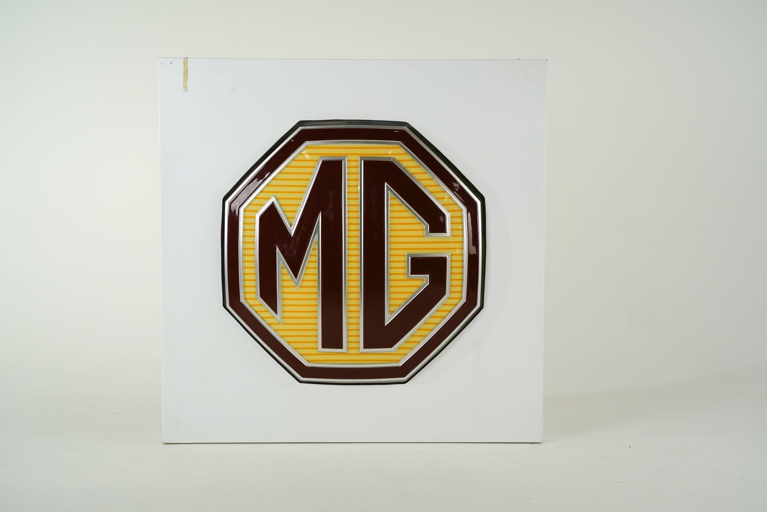 MG Wall Sign - Front view