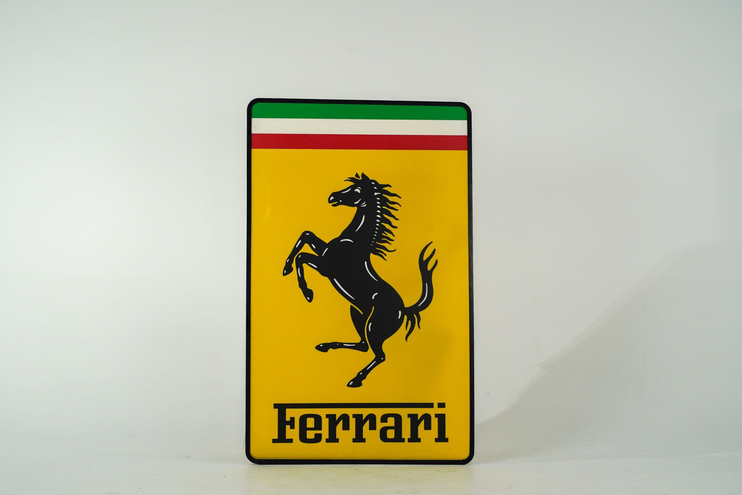 Ferrari Large Sign - Front view